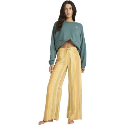 Billabong Pantalón de mujer Hazy Daze . (S) Marrón Billabong Pantalón de mujer Hazy Daze . (S) Marrón