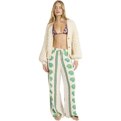 Billabong Pantalón de mujer Coastal Crush . (S) Blanco Billabong Pantalón de mujer Coastal Crush . (S) Blanco
