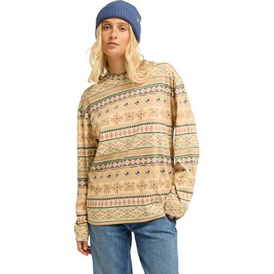 Billabong Camiseta de mujer A-DIV Apres Ski . (XS) Azul Billabong Camiseta de mujer A-DIV Apres Ski . (XS) Azul