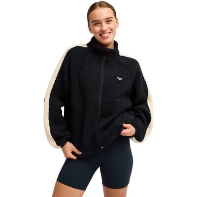 Roxy Forro polar de mujer Boundless Spirit Solid . (XXL) Negro Roxy Forro polar de mujer Boundless Spirit Solid . (XXL) Negro