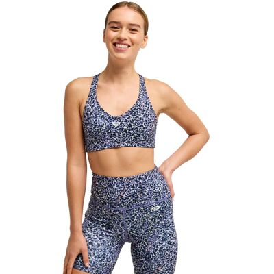 Roxy Sujetador deportivo de mujer Heart Into It Pt . (XXL) Morado Roxy Sujetador deportivo de mujer Heart Into It Pt . (XXL) Morado