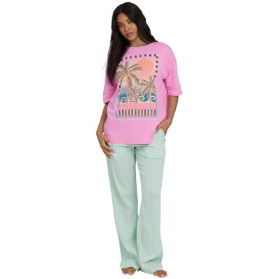 Billabong Pantalón de mujer New Wave 2 . (M) Azul Billabong Pantalón de mujer New Wave 2 . (M) Azul