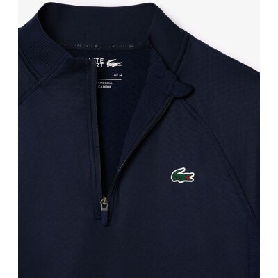 Lacoste Sudadera de hombre técnica de felpa para golf en azul. (XS) Azul marino Lacoste Sudadera de hombre técnica de felpa para golf en azul. (XS) Azul marino