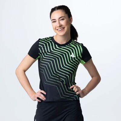 Joola Camiseta de tenis de mesa de mujer TEAM 25 LADY . (XXL) Verde Joola Camiseta de tenis de mesa de mujer TEAM 25 LADY . (XXL) Verde