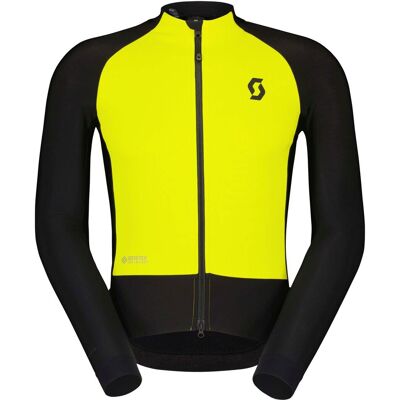 Scott Chaqueta de ciclismo de hombre RC PRO WARM HYBRID GTX WS . Negro / Amarillo Scott Chaqueta de ciclismo de hombre RC PRO WARM HYBRID GTX WS . Negro / Amarillo