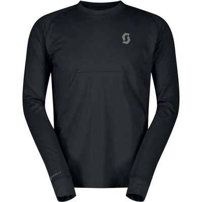 Scott Camiseta de ciclismo de hombre TRAIL STORM WARM LIGHT LS . Negro Scott Camiseta de ciclismo de hombre TRAIL STORM WARM LIGHT LS . Negro