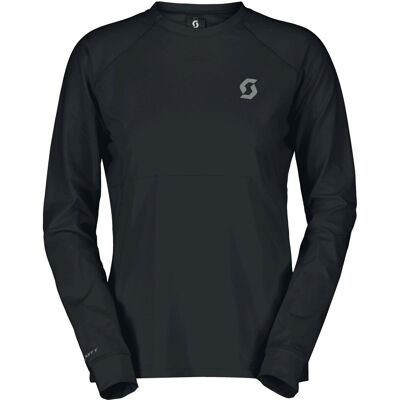 Scott Camiseta de ciclismo de mujer TRAIL STORM WARM LIGHT LS . Negro Scott Camiseta de ciclismo de mujer TRAIL STORM WARM LIGHT LS . Negro