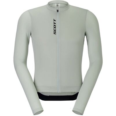 Scott Maillot de ciclismo de hombre PRO LS . Gris claro Scott Maillot de ciclismo de hombre PRO LS . Gris claro
