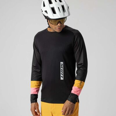 Scott Camiseta de ciclismo de hombre TUNED LS . (M) Negro Scott Camiseta de ciclismo de hombre TUNED LS . (M) Negro