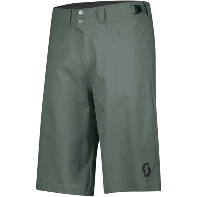 Scott Culotte de ciclismo de hombre TRAIL FLOW con badana . (S) Verde grisáceo Scott Culotte de ciclismo de hombre TRAIL FLOW con badana . (S) Verde grisáceo