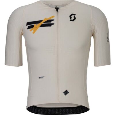Scott Maillot de ciclismo de hombre ULTD AERO SS . Blanco roto Scott Maillot de ciclismo de hombre ULTD AERO SS . Blanco roto