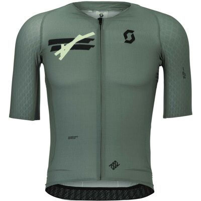 Scott Maillot de ciclismo de hombre ULTD AERO SS . (XL) Verde Scott Maillot de ciclismo de hombre ULTD AERO SS . (XL) Verde