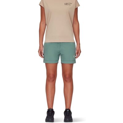 mammut Bermuda de montaña de mujer RUNBOLD ROLL CUFF . (36) Verde claro mammut Bermuda de montaña de mujer RUNBOLD ROLL CUFF . (36) Verde claro
