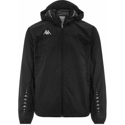Kappa Chaqueta Cortavientos de hombre Kombat Run Firo Training . (L) Negro Kappa Chaqueta Cortavientos de hombre Kombat Run Firo Training . (L) Negro
