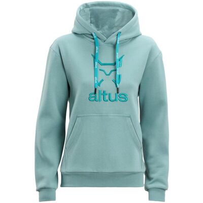 Sudadera con capucha Altus Karnac Z80 verde agua - Mujer Sudadera con capucha Altus Karnac Z80 verde agua - Mujer