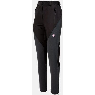 Izas Pantalones Escalada de mujer AUBER W . (XL) Negro / Azul Izas Pantalones Escalada de mujer AUBER W . (XL) Negro / Azul