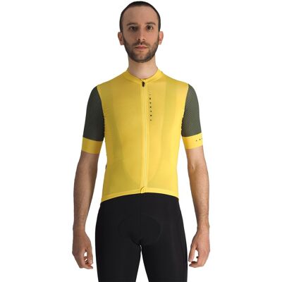 Tsunami Maillot ciclismo de hombre Peyresourde . (S) Amarillo Tsunami Maillot ciclismo de hombre Peyresourde . (S) Amarillo