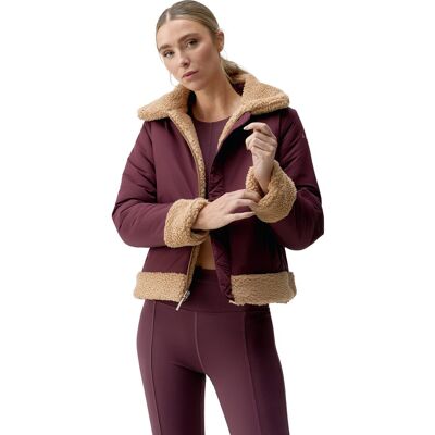 Born Chaqueta de mujer Umiko Living Yoga. (S) Vino Born Chaqueta de mujer Umiko Living Yoga. (S) Vino