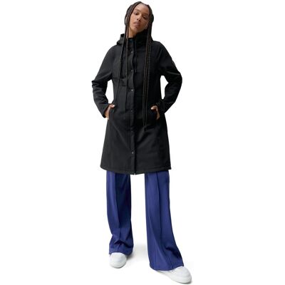 Born Chaqueta de mujer Trench Living Yoga. (S) Negro Born Chaqueta de mujer Trench Living Yoga. (S) Negro