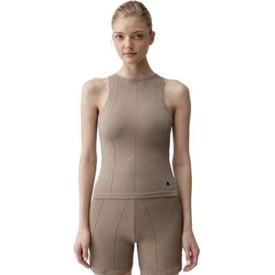 Born Camiseta de mujer Ares Living Yoga. (S) Beige Born Camiseta de mujer Ares Living Yoga. (S) Beige