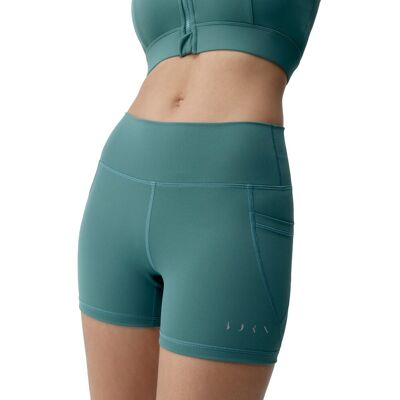 Born Pantalón corto de mujer Eider Living Yoga. Verde Agua Born Pantalón corto de mujer Eider Living Yoga. Verde Agua