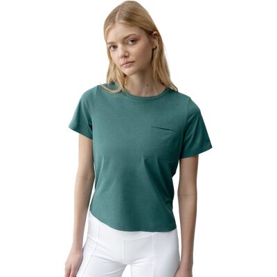 Born Camiseta de mujer Rosella Living Yoga. (S) Verde Agua Born Camiseta de mujer Rosella Living Yoga. (S) Verde Agua