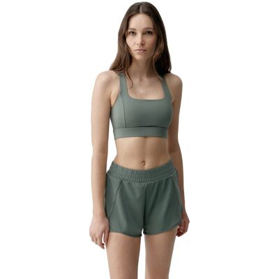Born Top deportivo de mujer Padma 2,0 Living Yoga. (XS) Verde Oliva Born Top deportivo de mujer Padma 2,0 Living Yoga. (XS) Verde Oliva