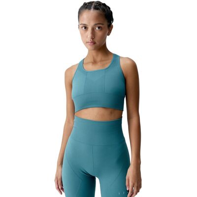 Born Top deportivo de mujer Ambra Living Yoga. (S) Verde cadete Born Top deportivo de mujer Ambra Living Yoga. (S) Verde cadete