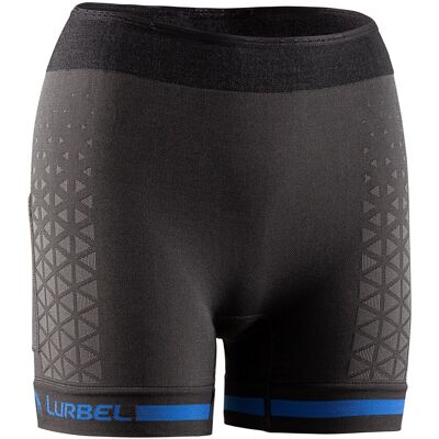 Lurbel Malla de trail running de mujer Spirit Shorts W . (L) Gris / Azul Lurbel Malla de trail running de mujer Spirit Shorts W . (L) Gris / Azul