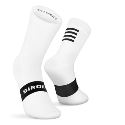 Siroko Calcetines de ciclismo S1 . (XL-XXL) Blanco Siroko Calcetines de ciclismo S1 . (XL-XXL) Blanco