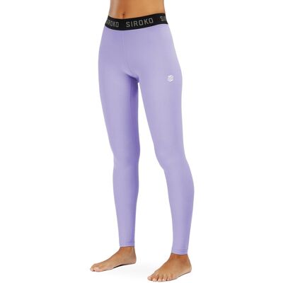 Siroko Boreal Lila Capa base térmica - Leggings Siroko Boreal Lila Capa base térmica - Leggings