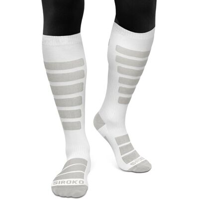 Siroko Calcetines para para snow y esquí AORAKI White . (M-L) Blanco Siroko Calcetines para para snow y esquí AORAKI White . (M-L) Blanco