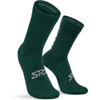 Siroko Calcetines de ciclismo SRX . (XL-XXL) Verde oscuro Siroko Calcetines de ciclismo SRX . (XL-XXL) Verde oscuro