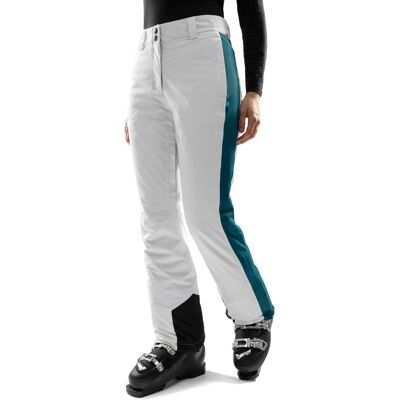 Siroko Pantalón de esquí de mujer P3-W Genevez . (XXS) Blanco Siroko Pantalón de esquí de mujer P3-W Genevez . (XXS) Blanco