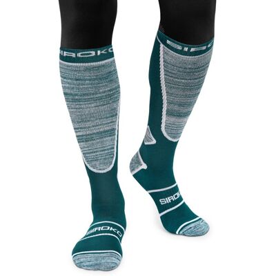 Patolino - Ducky - Verde - Azul - Ski socks Patolino - Ducky - Verde - Azul - Ski socks