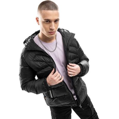 Siroko Chaqueta acolchada de hombre Tacca . (XXL) Negro Siroko Chaqueta acolchada de hombre Tacca . (XXL) Negro