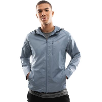 Siroko Chaqueta cortavientos de hombre Fitness-Cortavientos . (XS) Azul claro Siroko Chaqueta cortavientos de hombre Fitness-Cortavientos . (XS) Azul claro