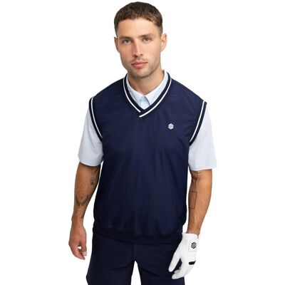 Siroko Chaleco golf cortavientos hombre Putt . (M) Azul marino Siroko Chaleco golf cortavientos hombre Putt . (M) Azul marino