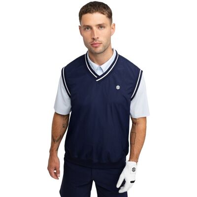 Siroko Chaleco golf cortavientos hombre Putt . (L) Azul marino Siroko Chaleco golf cortavientos hombre Putt . (L) Azul marino