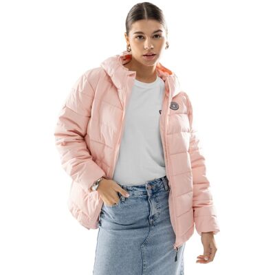 Siroko Chaqueta acolchada resistente al agua lifestyle mujer Hokkai-W. (L) Rosa Siroko Chaqueta acolchada resistente al agua lifestyle mujer Hokkai-W. (L) Rosa