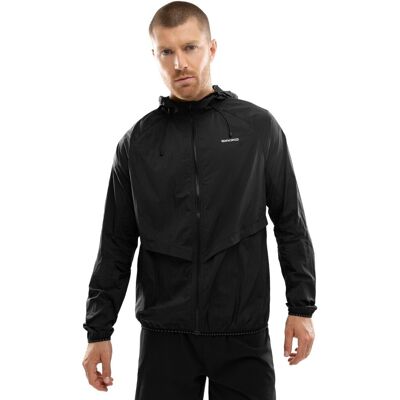 Siroko Chaqueta cortavientos running hombre Bund . (XXL) Negro Siroko Chaqueta cortavientos running hombre Bund . (XXL) Negro