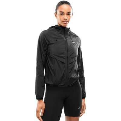Siroko Chaqueta cortavientos running mujer Alia . (XXS) Negro Siroko Chaqueta cortavientos running mujer Alia . (XXS) Negro