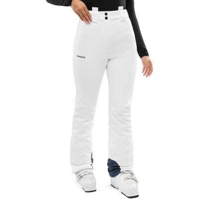 Siroko Pantalón esquí retro mujer Zeitlos-W White . (XL) Blanco Siroko Pantalón esquí retro mujer Zeitlos-W White . (XL) Blanco