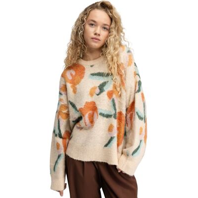 Siroko Jersey oversize punto mujer Mainau-W . Marrón Siroko Jersey oversize punto mujer Mainau-W . Marrón
