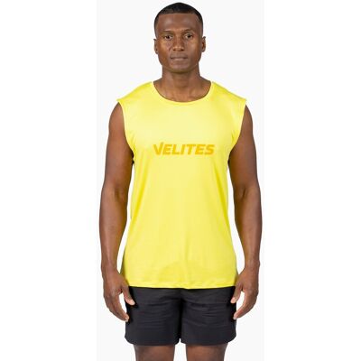 Velites Camiseta sin mangas de entrenamiento Hombre . (M) Amarillo Velites Camiseta sin mangas de entrenamiento Hombre . (M) Amarillo