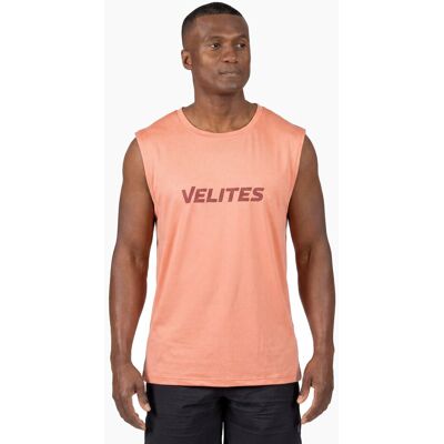 Velites Camiseta sin mangas de entrenamiento Hombre . (M) Naranja claro Velites Camiseta sin mangas de entrenamiento Hombre . (M) Naranja claro
