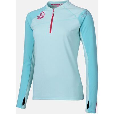 Ternua Camiseta de mujer Kripton 1-2 Zip W . (S) Azul Ternua Camiseta de mujer Kripton 1-2 Zip W . (S) Azul