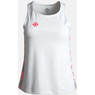 Izas Camiseta de pádel de mujer CANTAL TOP . (XS) Blanco Izas Camiseta de pádel de mujer CANTAL TOP . (XS) Blanco