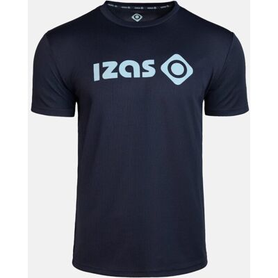 Izas Camiseta técnica transpirable de hombre CREUS M BIG LOGO . (XXS) Azul claro / Azul marino Izas Camiseta técnica transpirable de hombre CREUS M BIG LOGO . (XXS) Azul claro / Azul marino