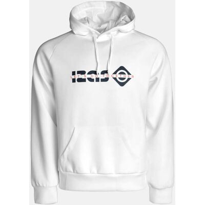 Izas Sudadera deportiva unisex WACO . (L) Blanco Izas Sudadera deportiva unisex WACO . (L) Blanco